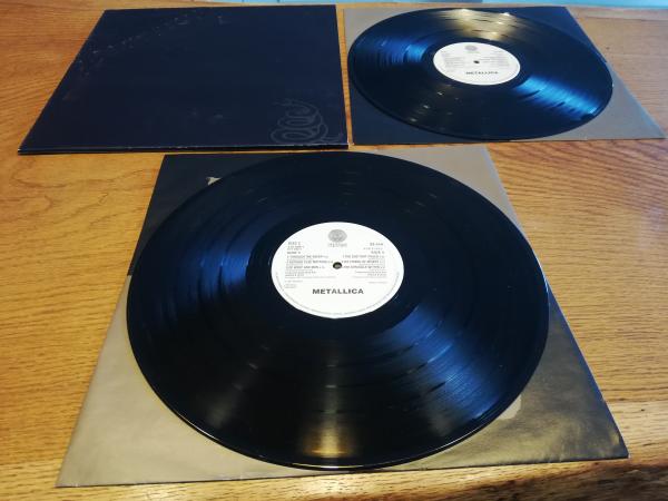 Metallica Metallica 1991 Vertigo 510022-1 Doppel Lp Europäische Pressung VG/VG+